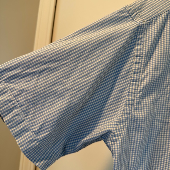 Ralph Lauren small Blake blue checkered 100% cotton - Picture 11 of 13